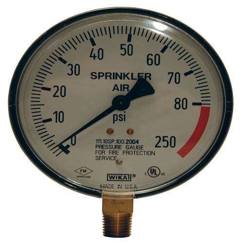 Sprinkler System Gauge (UL-393)